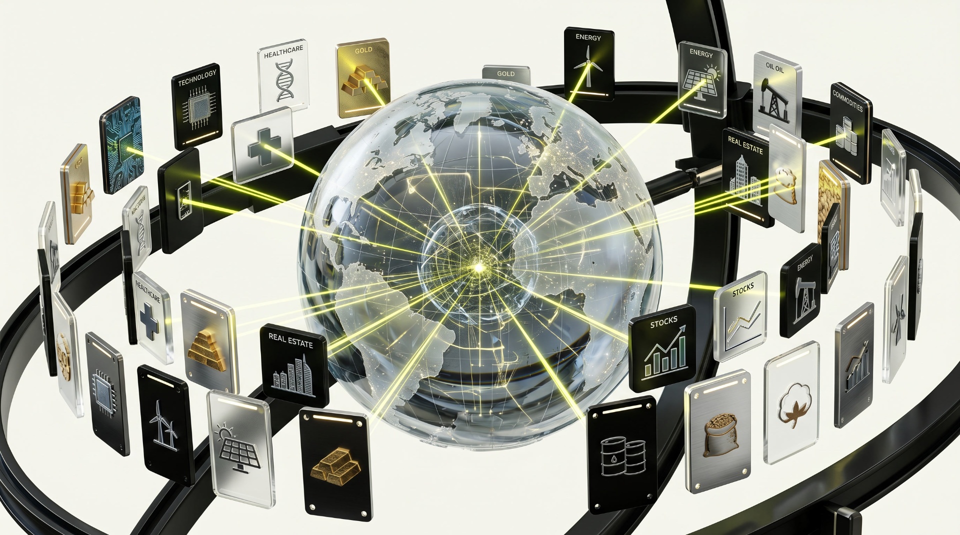 Global sectors connected through Cryptosmart